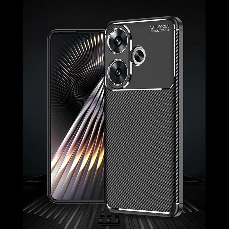 Dofee для Xiaomi Poco F6 5G Case JKC 360 мягкие матовые подушки безопасности полная Защита