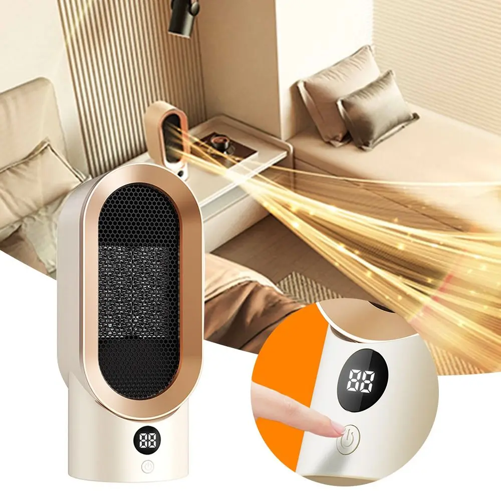 

ABS Electric Heater Fan Mini Quiet Rapid Heating Desktop Heater Ceramic Heating Winter Warm Air Pocket Warmer Home Office