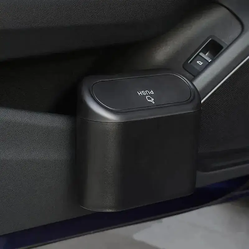 Автомобильный мусорный бак автомобильный дверной с крышкой водонепроницаемые