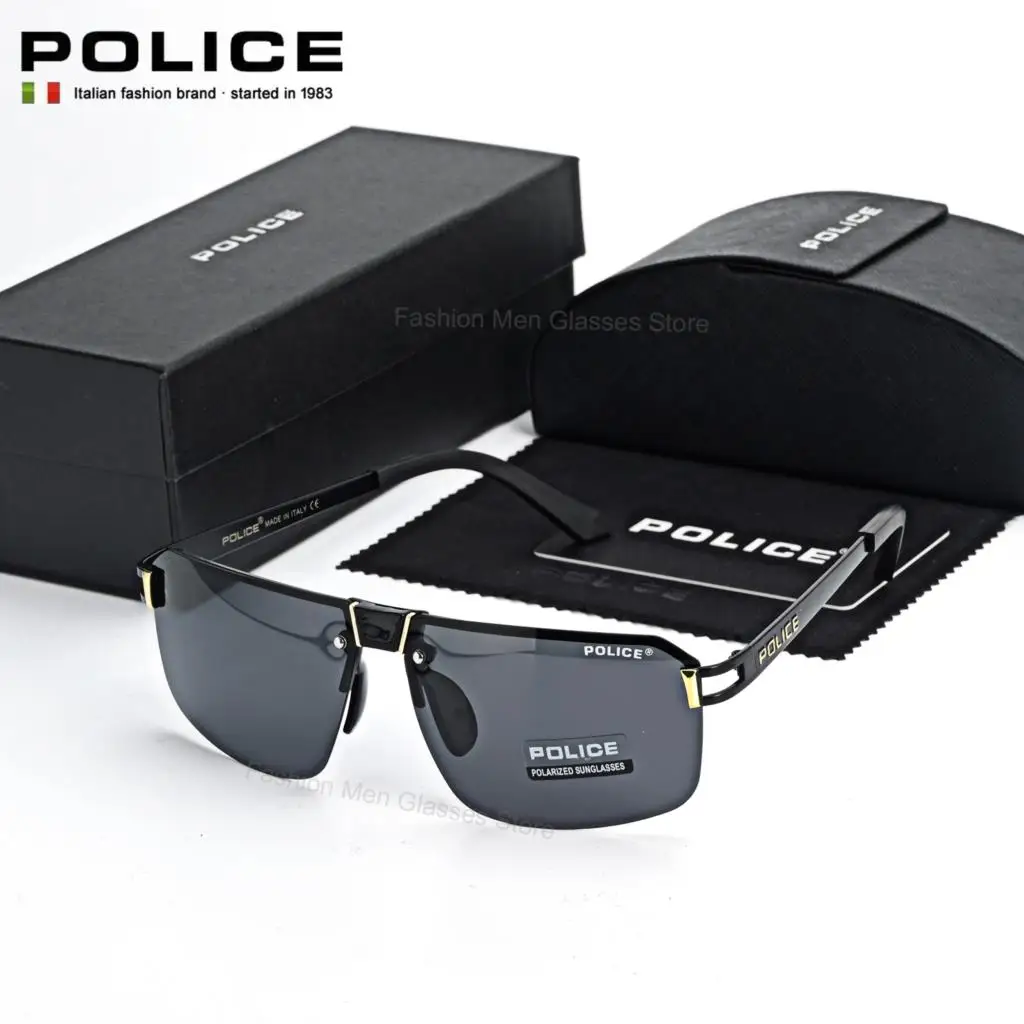 POLICE Luxury Brand Sunglasses Fashion 