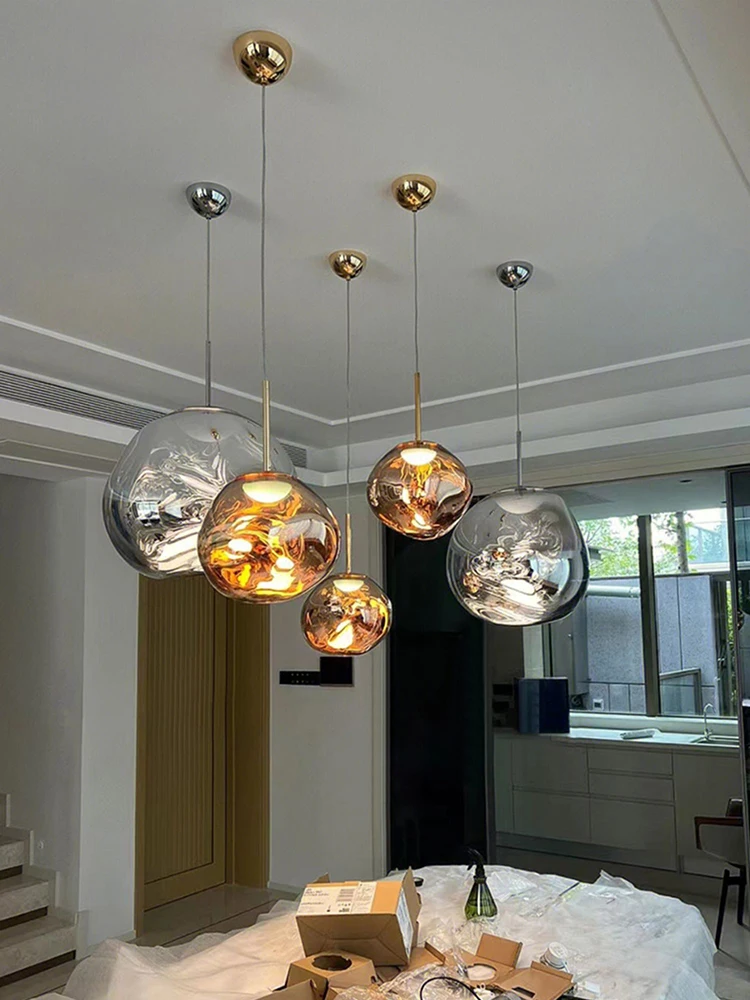 Итальянская романтическая роскошная люстра для ресторана креативная