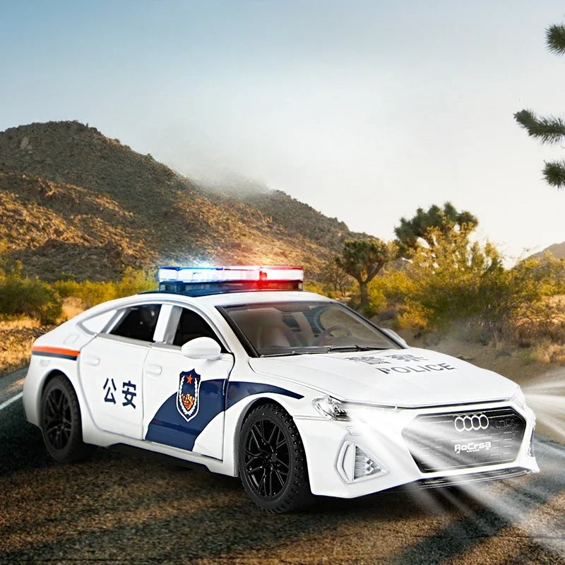 Имитация Audi RS7 в масштабе 1:32 фотосессия со звуком коллективные Детские литые