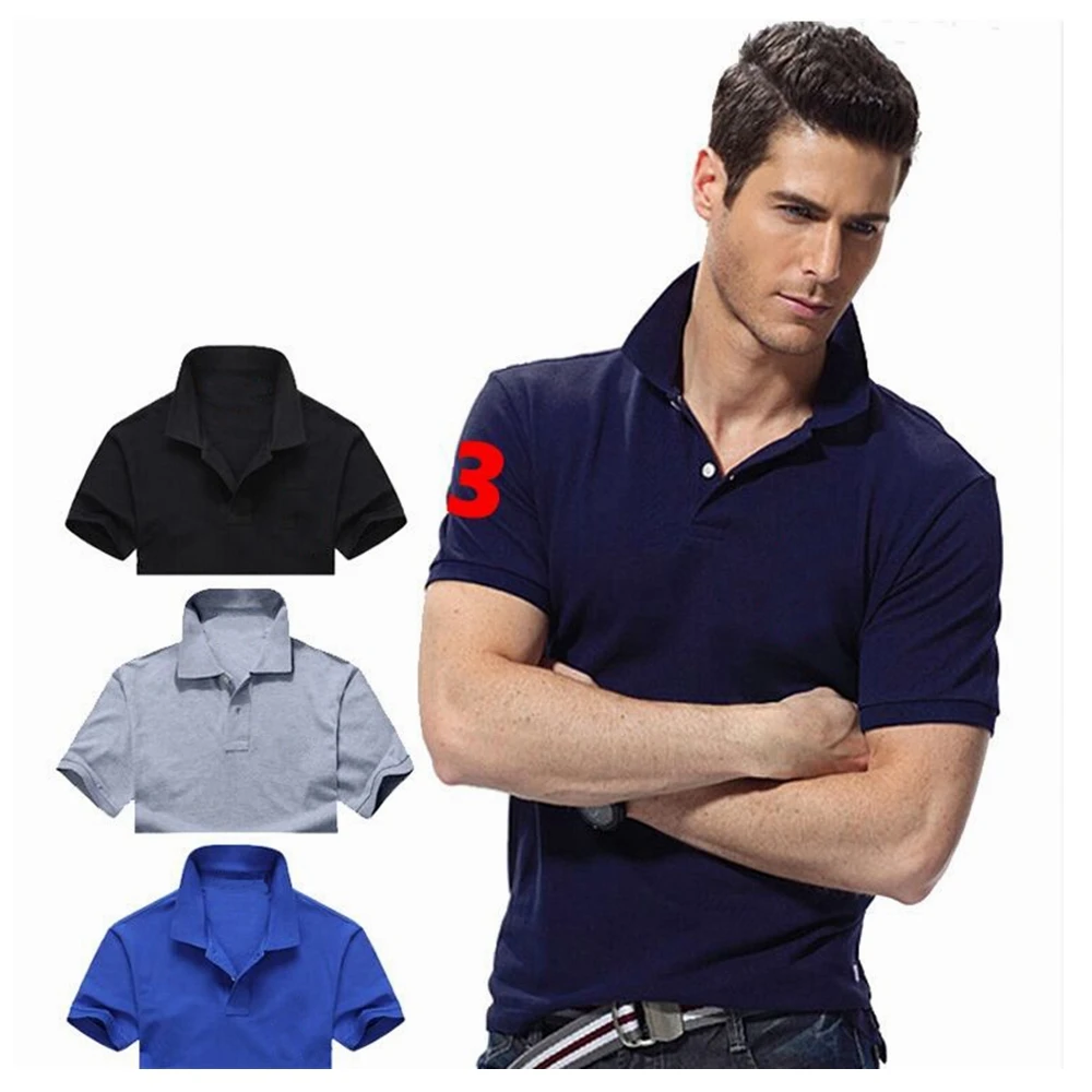 

2022 Summer New Men's Lapel Polo Shirt 100% Cotton Embroidered Short Sleeve Casual Business Fashion Slim Fit Tee S-6xl