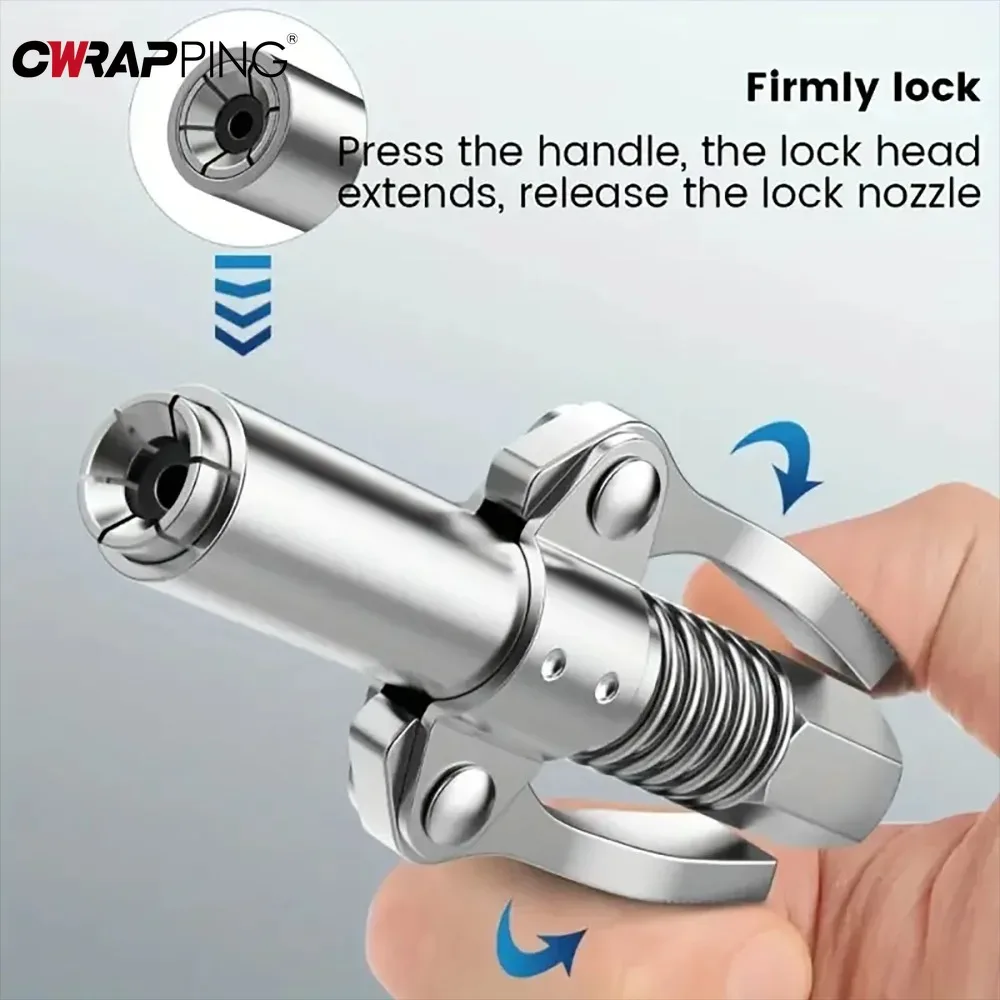 2 Шт. 10000 Фунтов На Квадратный Дюйм NPTI/8 Автомобильный Смазочный Пистолет