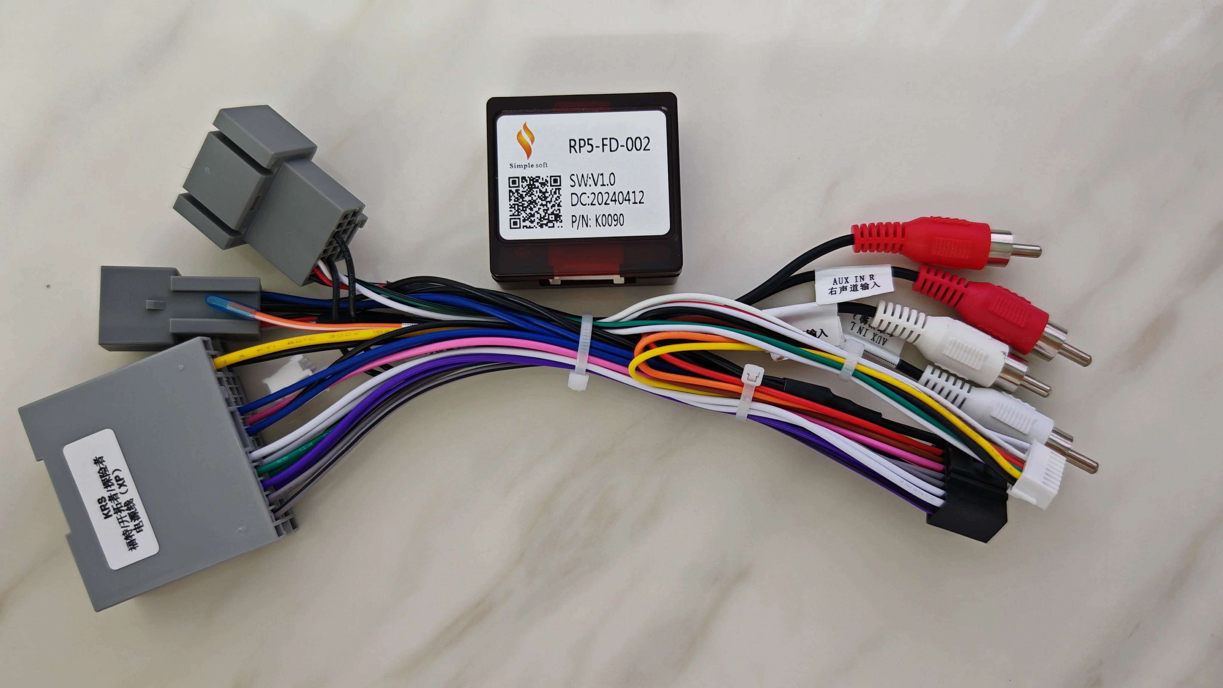 

Автомобильный жгут проводов адаптера Canbus Box Android кабель питания для Ford Explorer Escape Edge Expedition Mustang F150 F-150 RP5-FD-002