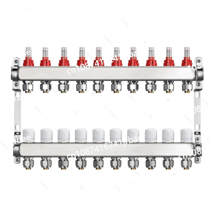 коллектор UH для подогрева пола с расходомером сверхметром радиатора тепла под