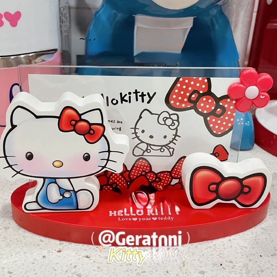 

Hello Kitty 5-Inch Cute Glass Furnishing Article Vertical Photo Frame Girl Creative Small Photo Frame
