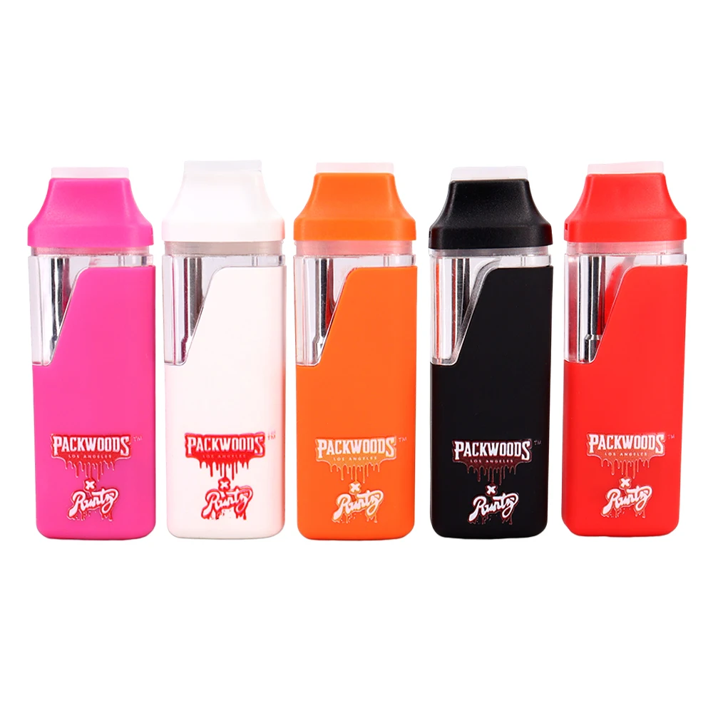 

Электронные сигареты Runty X packвудс, вейп-ручка, пустые толстые масляные тележки, Наборы устройств, нижняя перезаряжаемая USB-зарядка с упаковкой в коробку