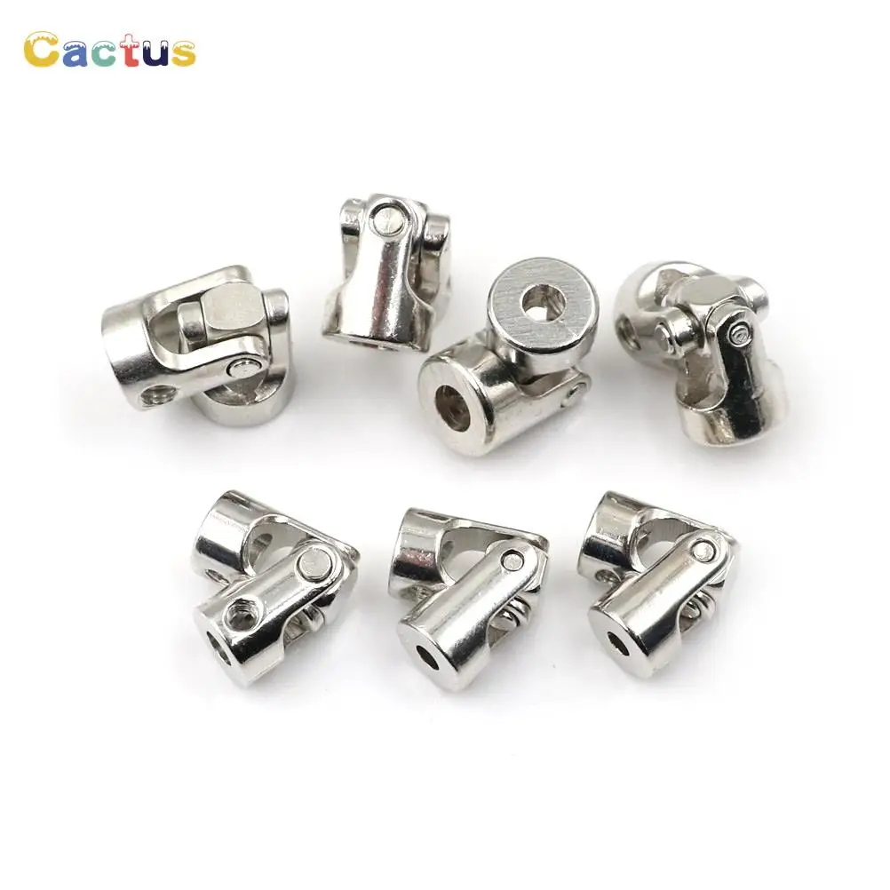 Stainless Steel Metal Universal Joint Cardan Couplings for RC Car Boat D90 SCX10 RC4WD 1pc