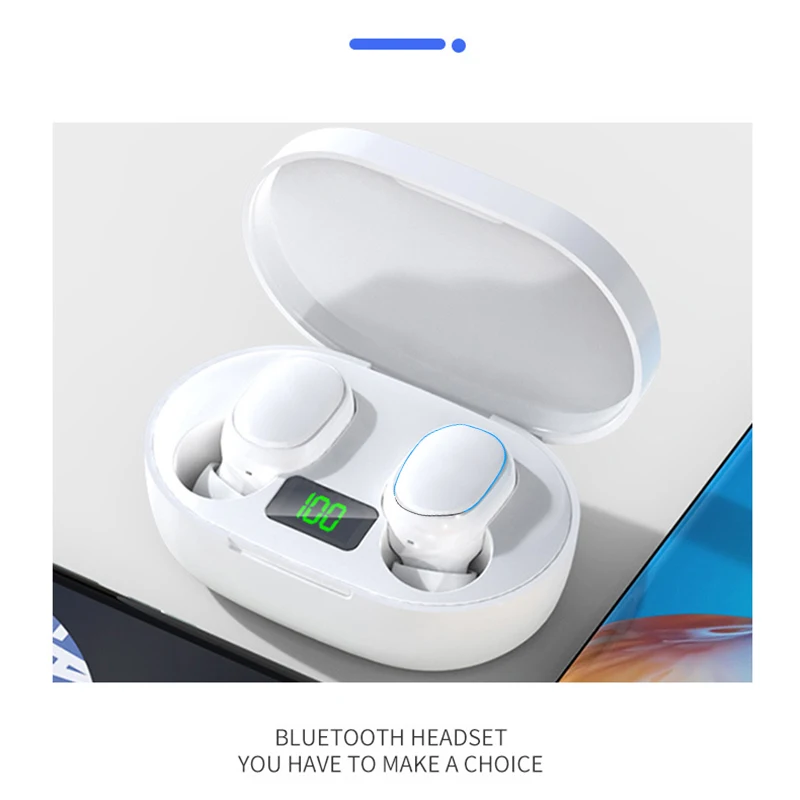 Беспроводные наушники TWS E7S Bluetooth-наушники Спортивная игровая гарнитура для iPhone