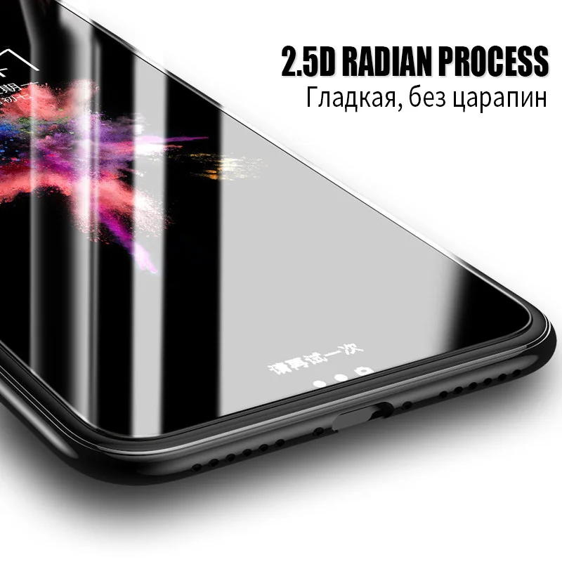 4 шт. прозрачное закаленное стекло для iPhone 7 8 11 12 Plus Pro Max Защитная пленка экрана X XS