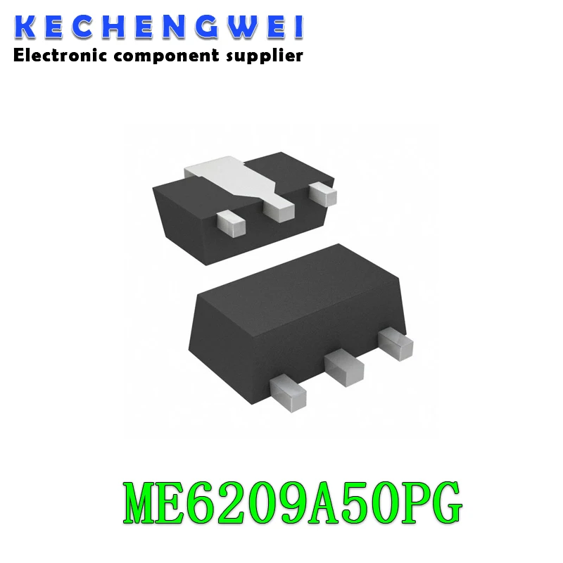 

10pcs/lot ME6209A50PG ME6209A-5.0 5V SOT89 5.0V In Stock