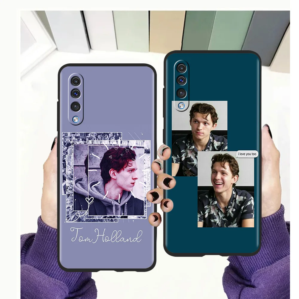 

Tom Holland Phone Cover Case For Samsung Galaxy A12 A02 A03 A03S A52 A70 A50 A20 A10 A10S A40 4G Luxury Silicone Shell Coque TPU