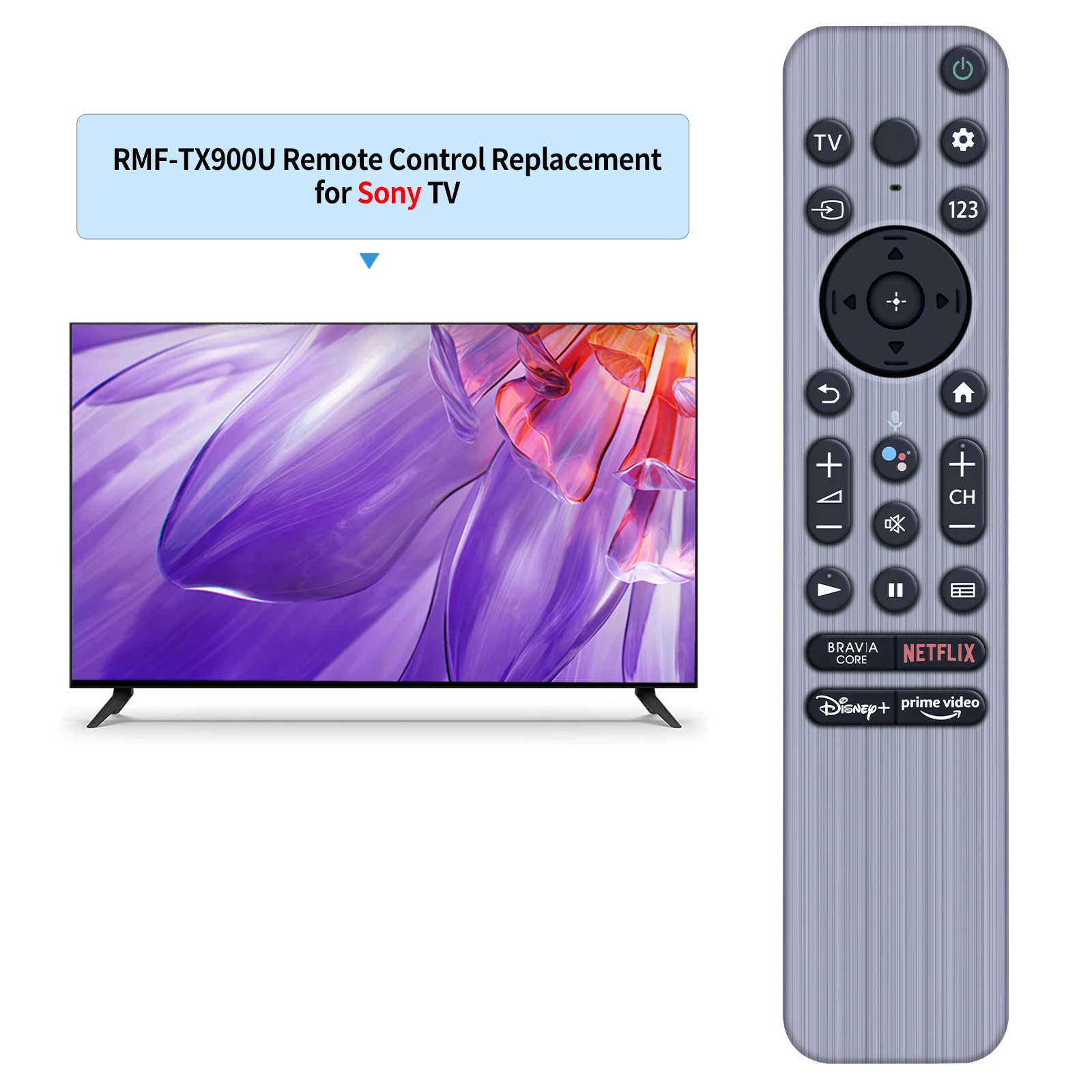 Фотовспышка с дистанционным управлением совместимая Sony 4Κ 8K HD TV