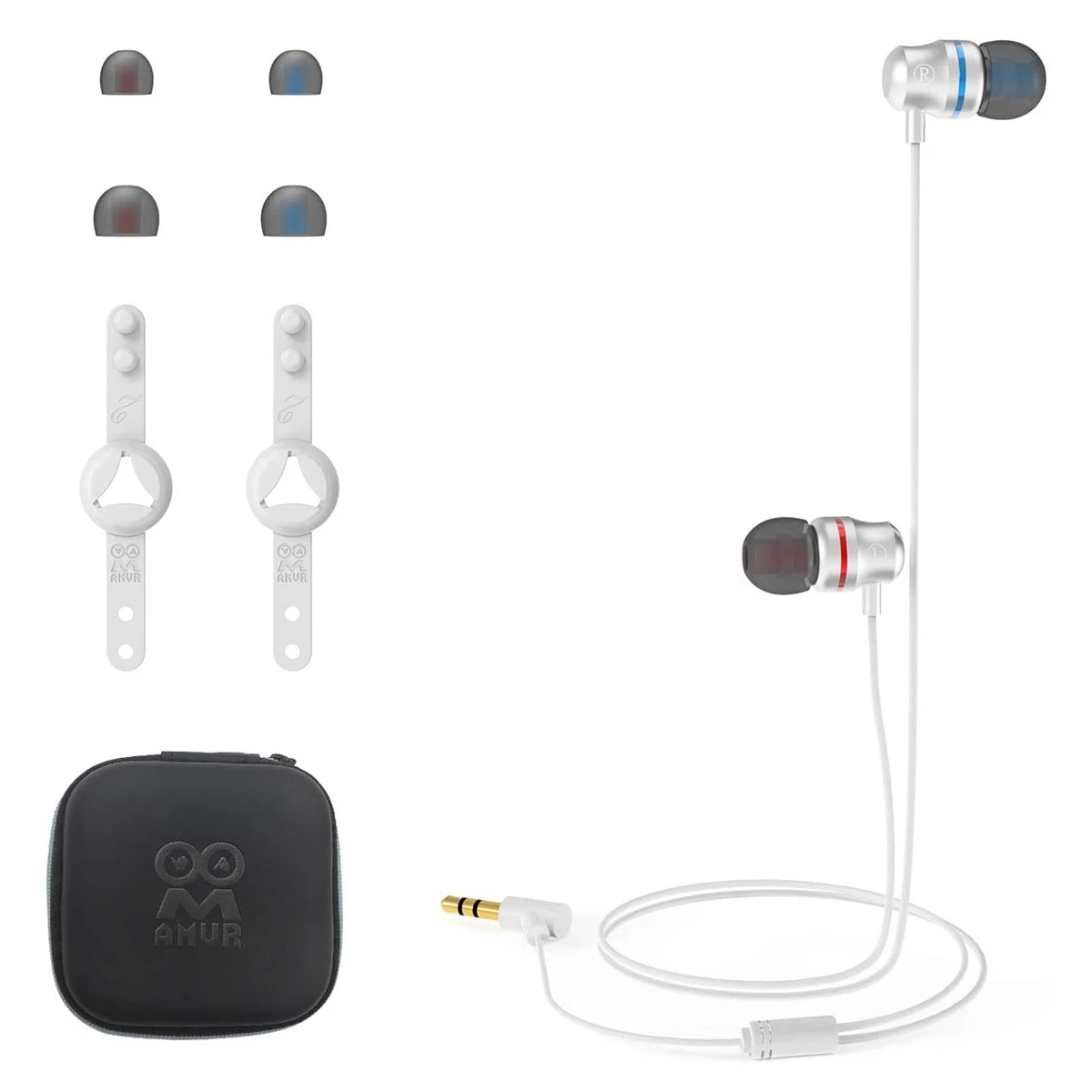 

Noise Isolating Earbuds for VR Headset 3D Surround Sound In-Ear Headphones
