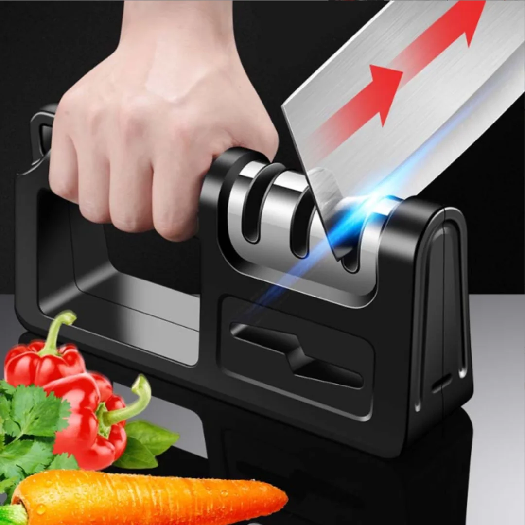 

Sharpener For Kitchen Knives Diamond Ceramic Stone Professional Multi-functional Whetstone Tools for Scissors Sharpening