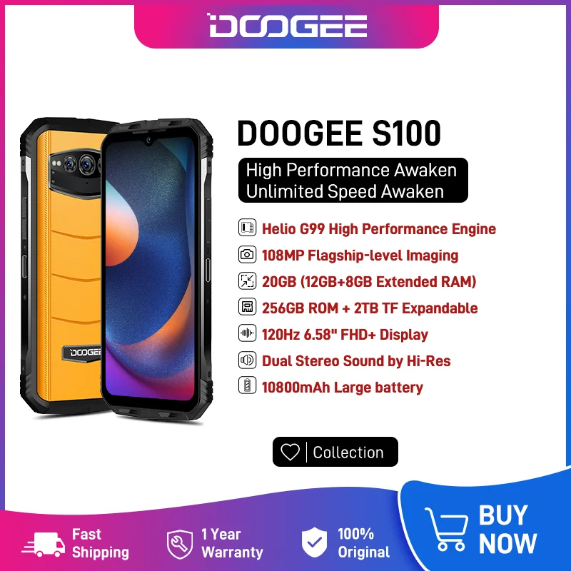 Doogee S100 - Full phone specifications
