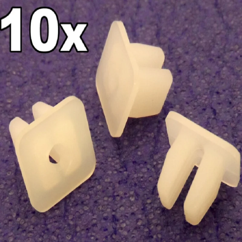 

10x For Honda Screw Grommets Expanding Nuts- M4 Screw & Fits into an 8mm Square Hole