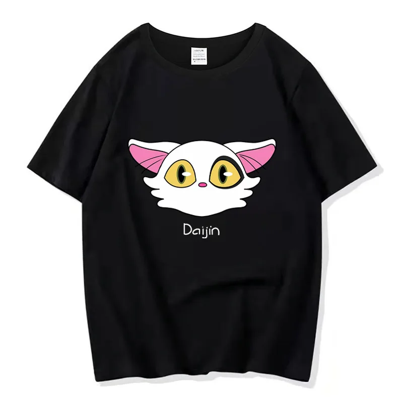 

Women's T-shirt Spring and Summer Men and Women Unisex Tshirt Suzume No Tojimari Minister Cats Tees Loose Short-sleeved Clothes