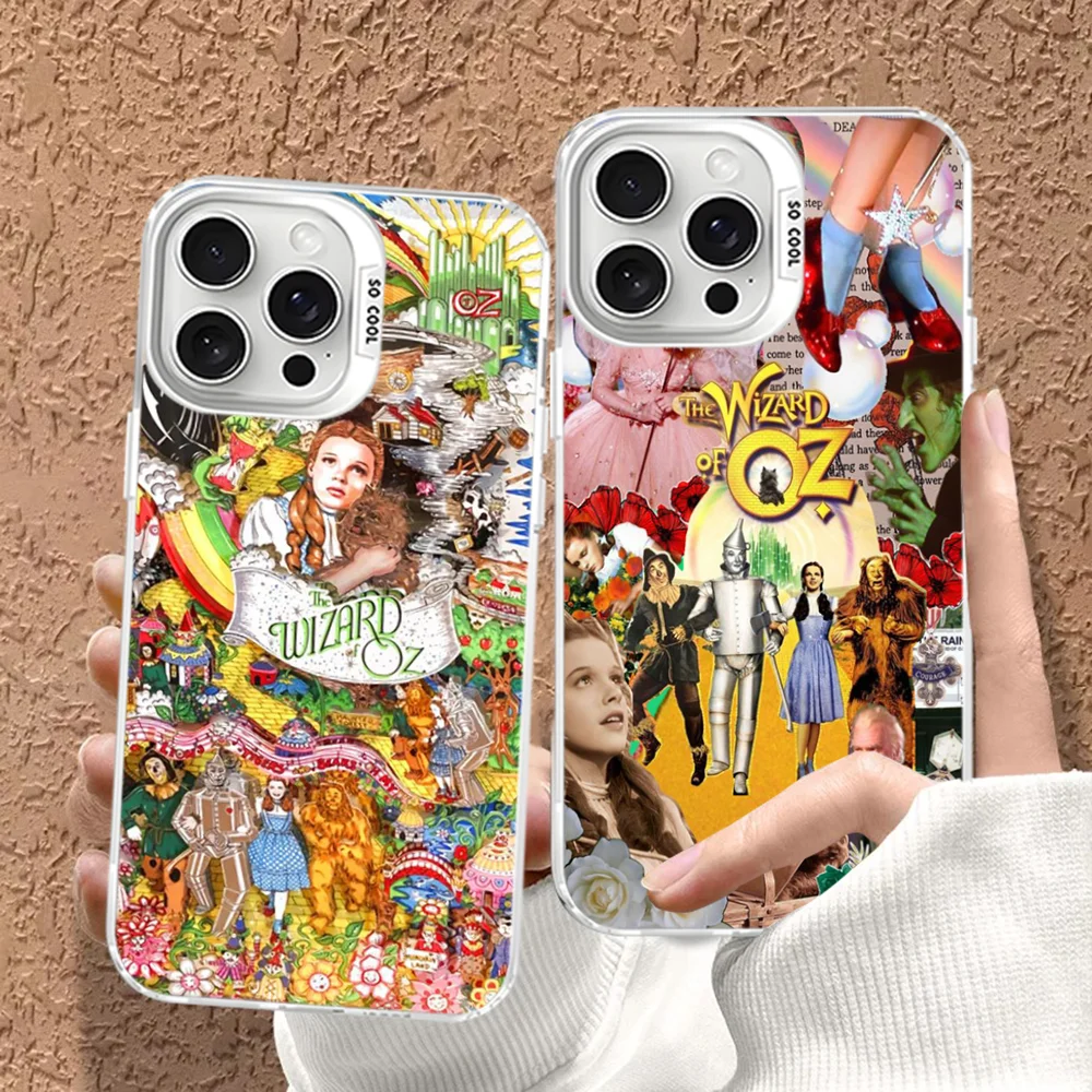 Чехол для телефона W-Wizard Of O-OZ iPhone 16 15 14 13 12 11 Pro Max X XR XSMAX матовая противоударная