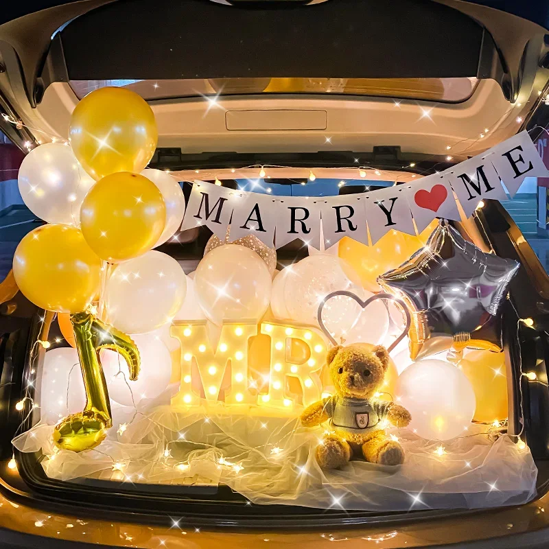 Сундук-сюрприз предложение свадьбы реквизит украшение романтическая композиция