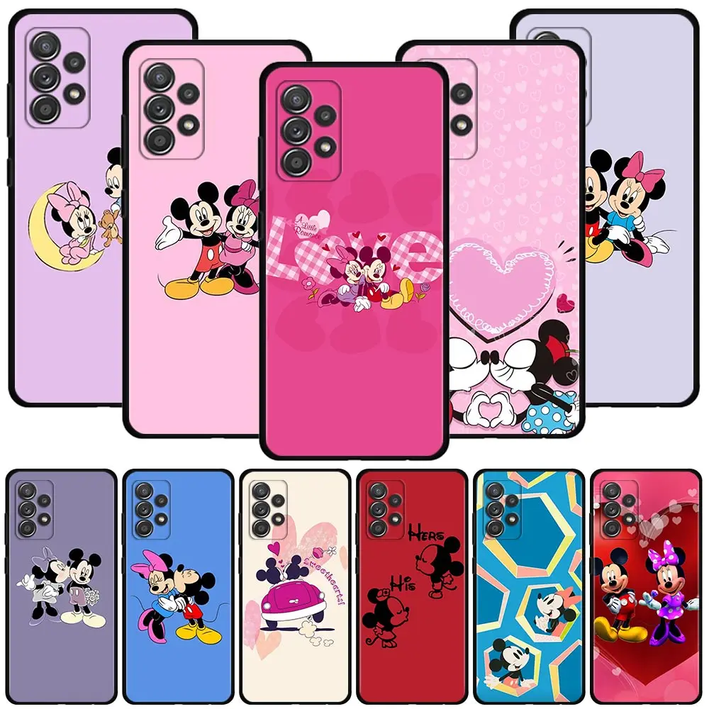 

Minnie Mickey Mouse Hand to Heart Case For Samsung Galaxy A51 A71 A31 A13 A11 A01 A72 A52 A42 A32 A22 A21s A02s A03 A12 A02