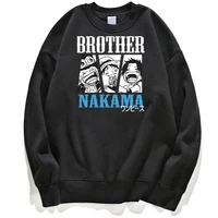 brother nakama the pirate king anime manga hoodie sweatshirts sweatshirt jumper hoody hoodies pullovers pullover crewneck tops