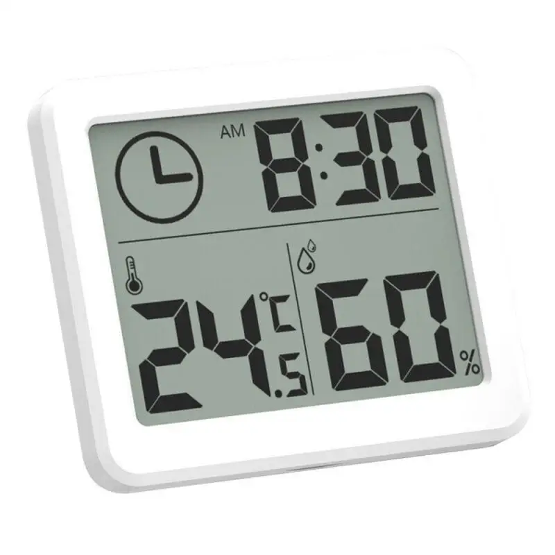 

Ультратонкий электронный цифровой термометр и гигрометр в минималистическом стиле для дома
