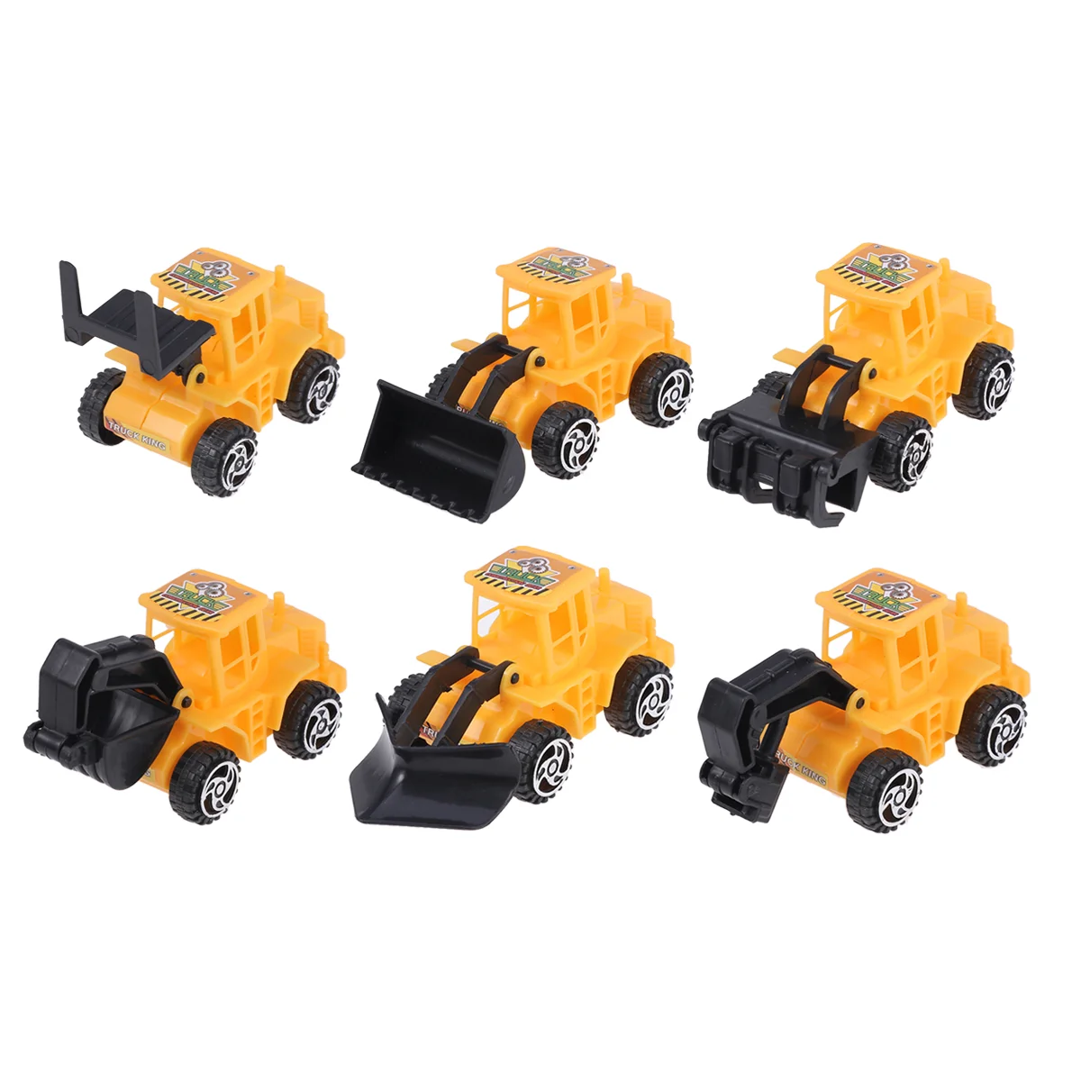 

Construction Trucks Toys Mini Toy Vehiclescake Kids Stocking Engineering Car Excavator Toddler Stuffer Boys Truck Set Topper