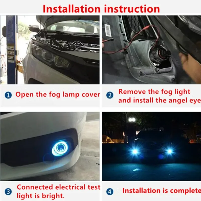 Лампа противотуманная 2 5 дюйма 3 0 64 мм 76 89 12 В