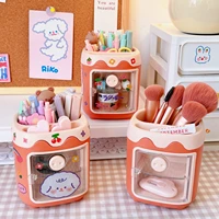 cute multifunction pencil holder creative brush makeup storage box desktop organizer school stationery supplies