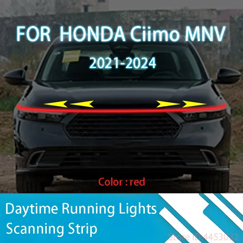 DRL Start Scan Strips Light ДЛЯ HONDA Аккорд 1993-2014 Декоративная лампа на капоте автомобиля 12 В 59