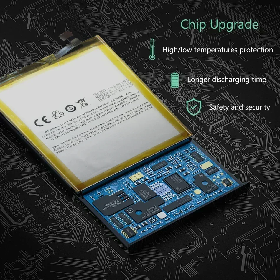 BA621/ BA612/BT15/BT61/BT68 Аккумулятор для Meizu Note 5 M5 Note/M5 5S M5s/M3 M3s/M3 L681H M681H Аккумуляторы
