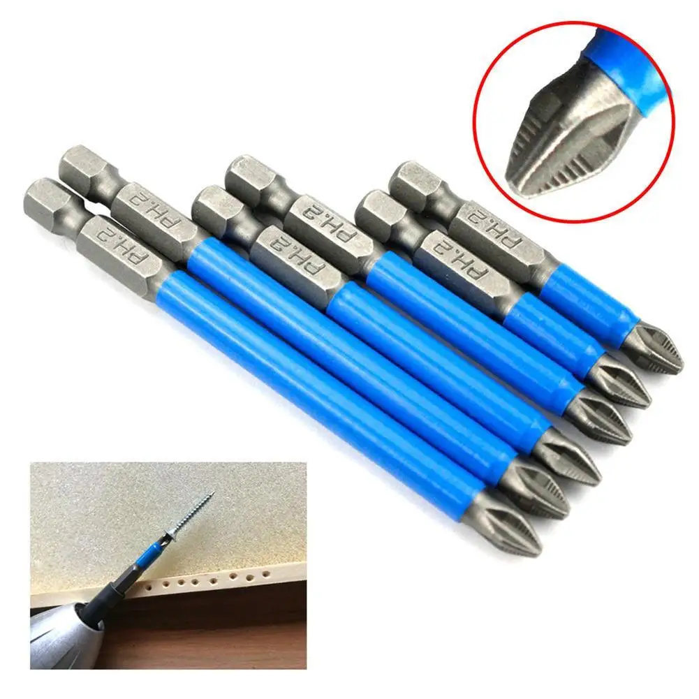 

Anti-slip Cross-slot Bit Set S2 Steel Magnetic Tip Bits For Power Screwdriver Drill Impact Driver Tool Accessories hotselling