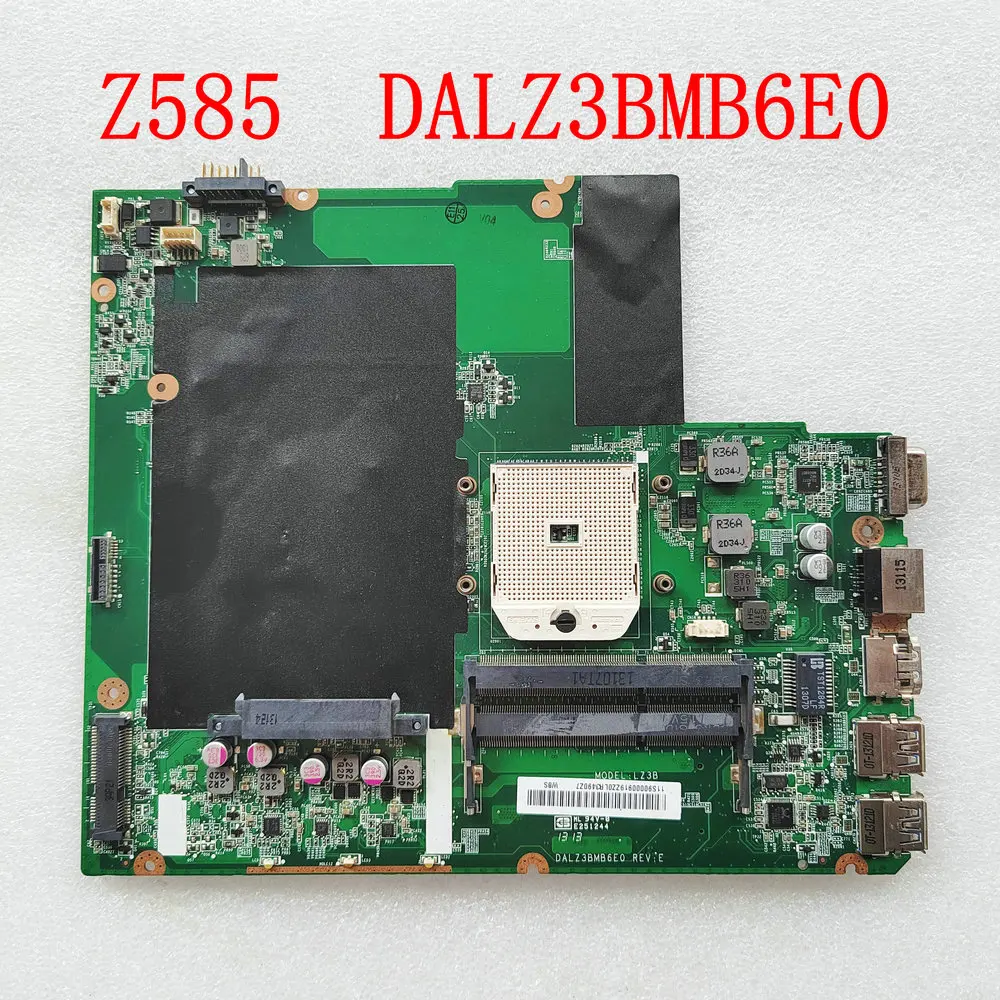 For Lenovo Ideapad Z585 Laptop Motherboard DALZ3BMB6E0 DDR3 E251244 MODEL:LZ3B 100% Fully Tested