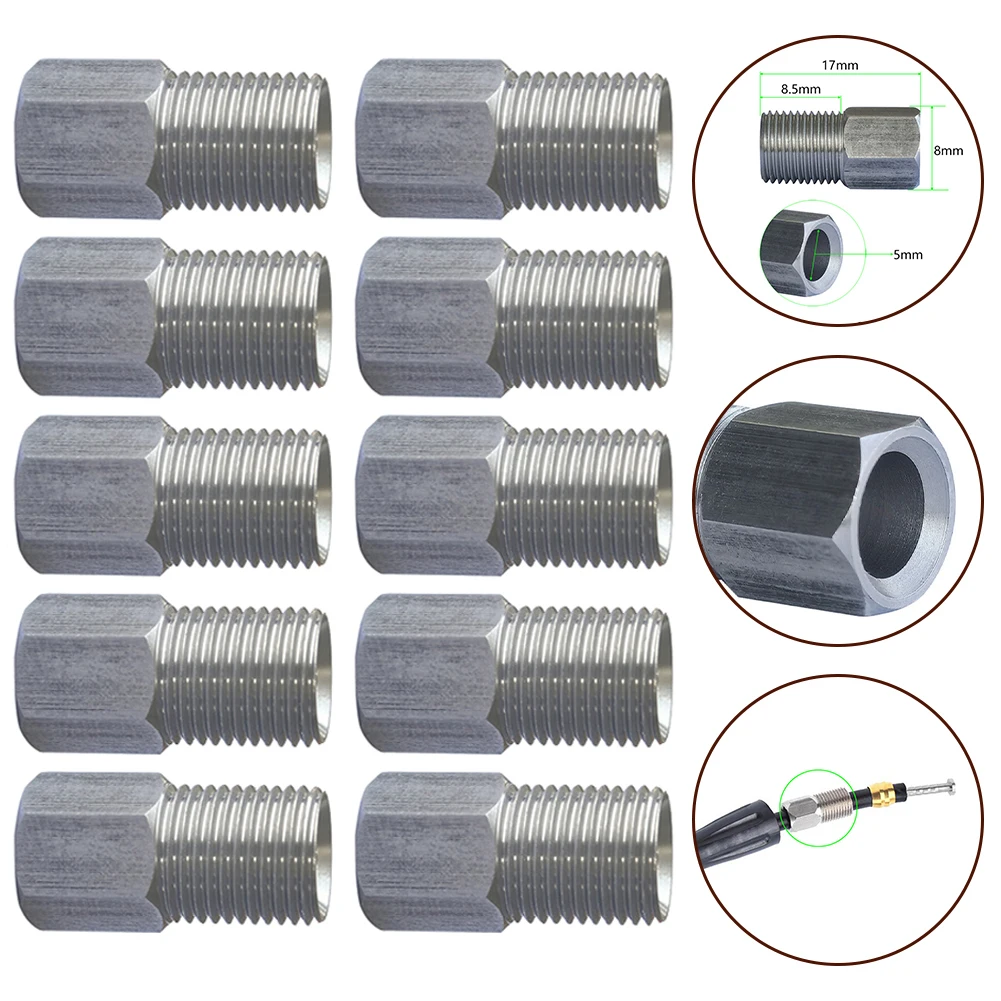 

Винты компрессионные из нержавеющей стали для кастрюль и труб, более твердые и прочные, предотвращают утечку масла, точная обработка, аксессуары для велосипедов