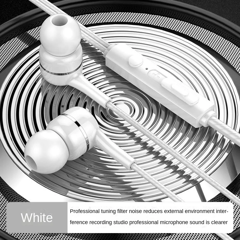 

Mobile Phone Earphone Original Authentic In-ear Type Wire - Controlled Music Earphone