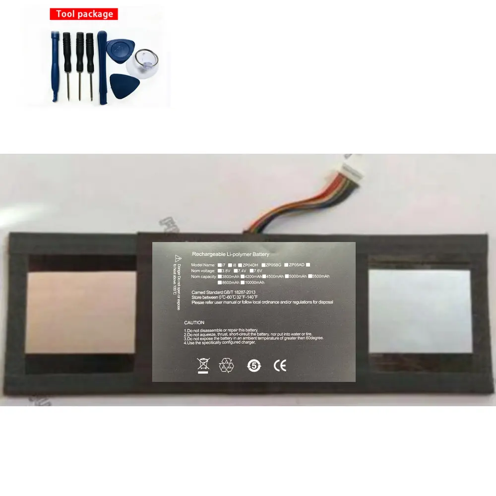 

New Original size battery 5000mah 7.6v 38Wh for Zhongbai EZbook 3 EZbook3 H-3579260 Batteries+tools