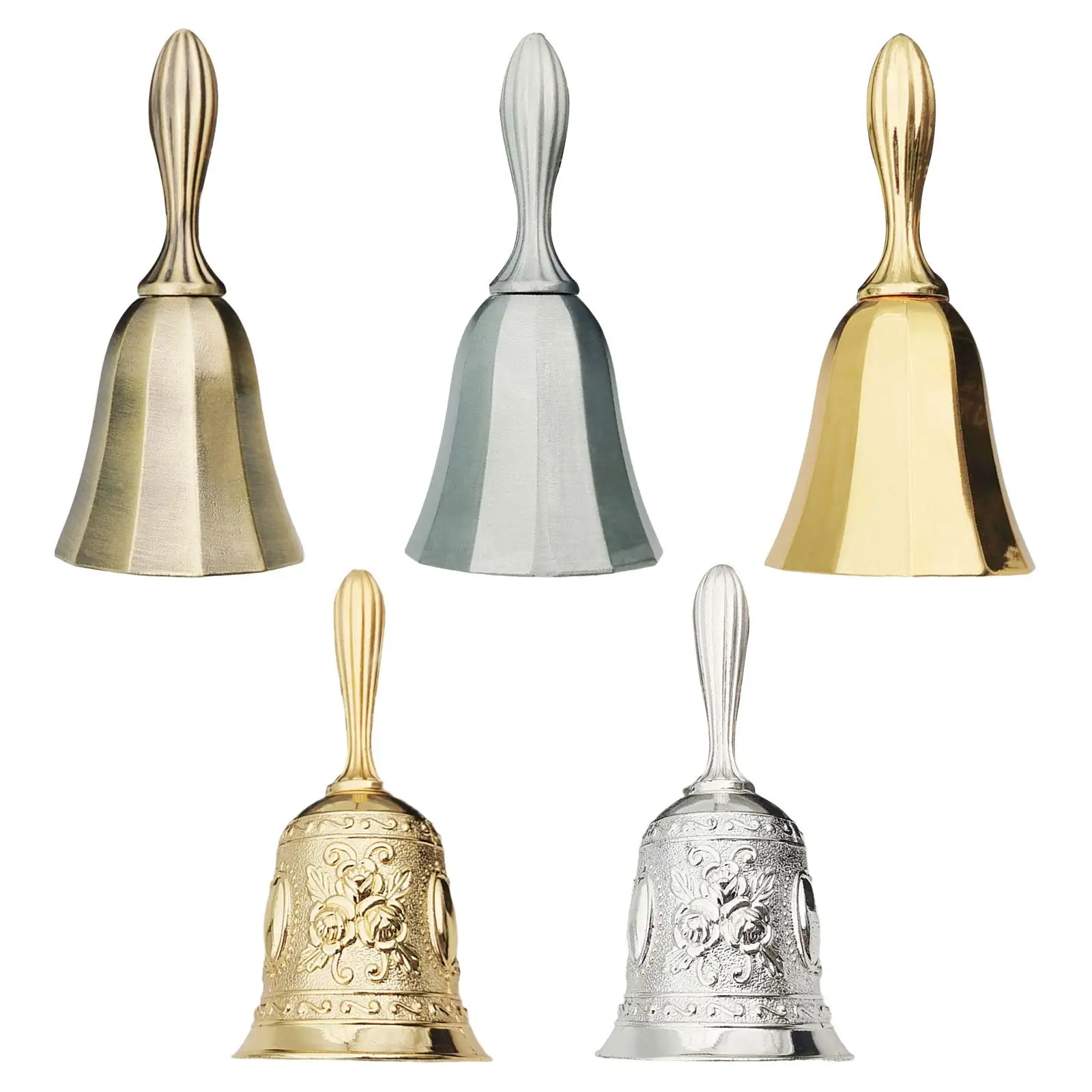 Ручной колокольчик Настольный Ретро церковный для церковной приемной Обеденный