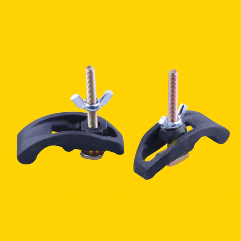 Набор пластин для лука 85 мм CNC гравировального станка Зажимное приспособление для деталей Т-образный стол Нейлоновый пресс-инструмент Фиксатор труб.