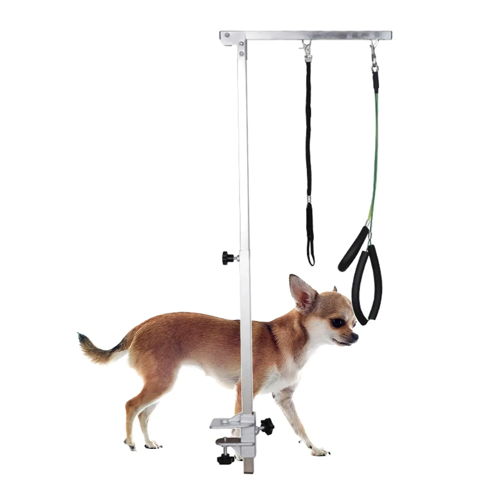 

Pet Dog Grooming Arms Support with Restraint Rope Flexible Table Hanger