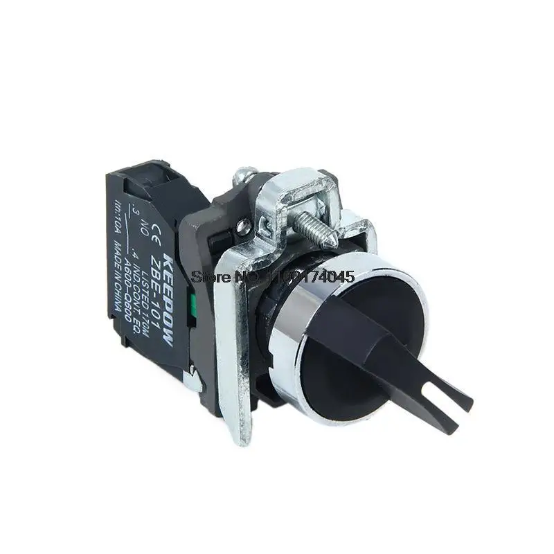 10 шт. XB4-BD21 XB4-BD33 Стандартная ручка (без) Кнопочный переключатель