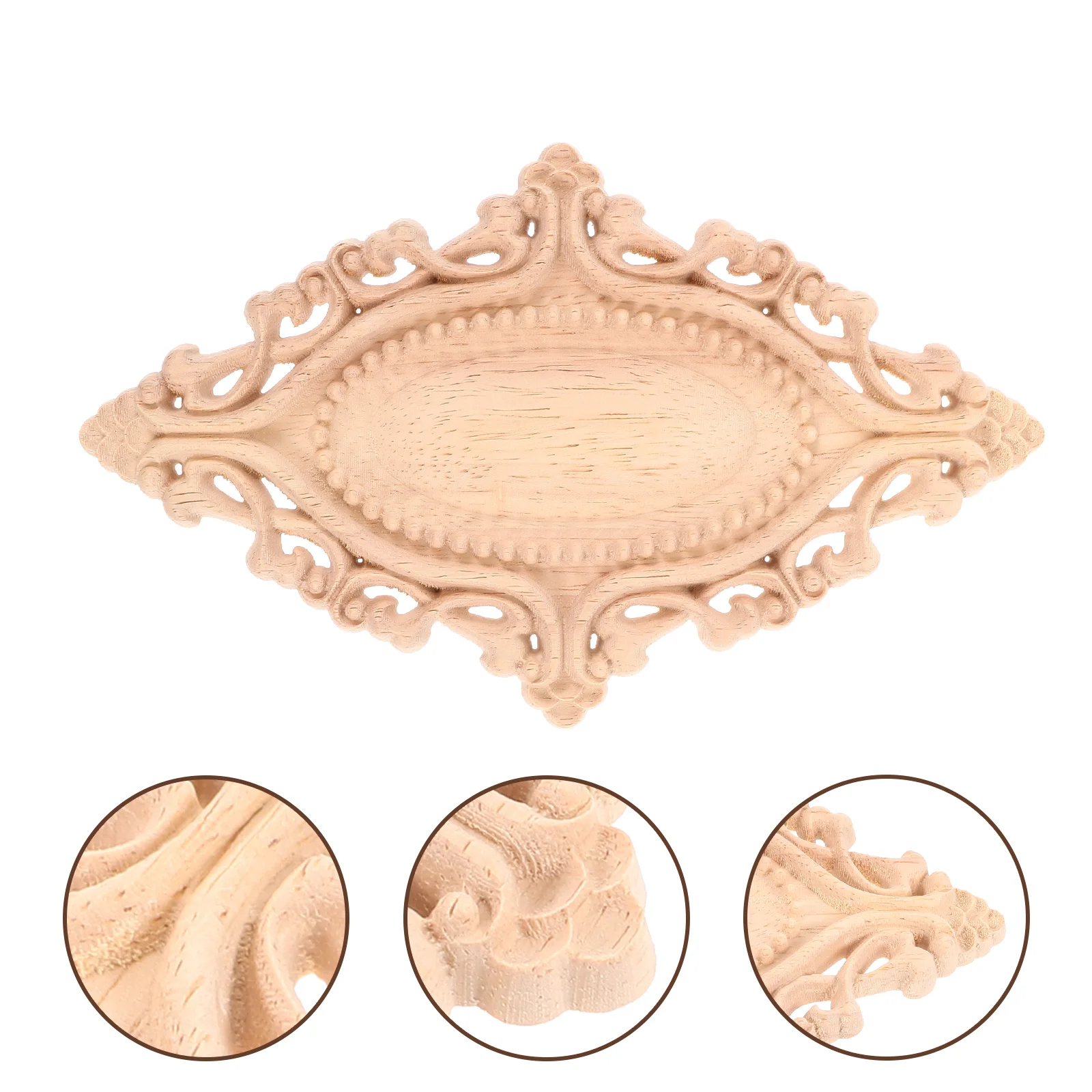 

Applique Decoracion Cumpleaños Para Decorative Appliques Furniture Rubber Wood Carving