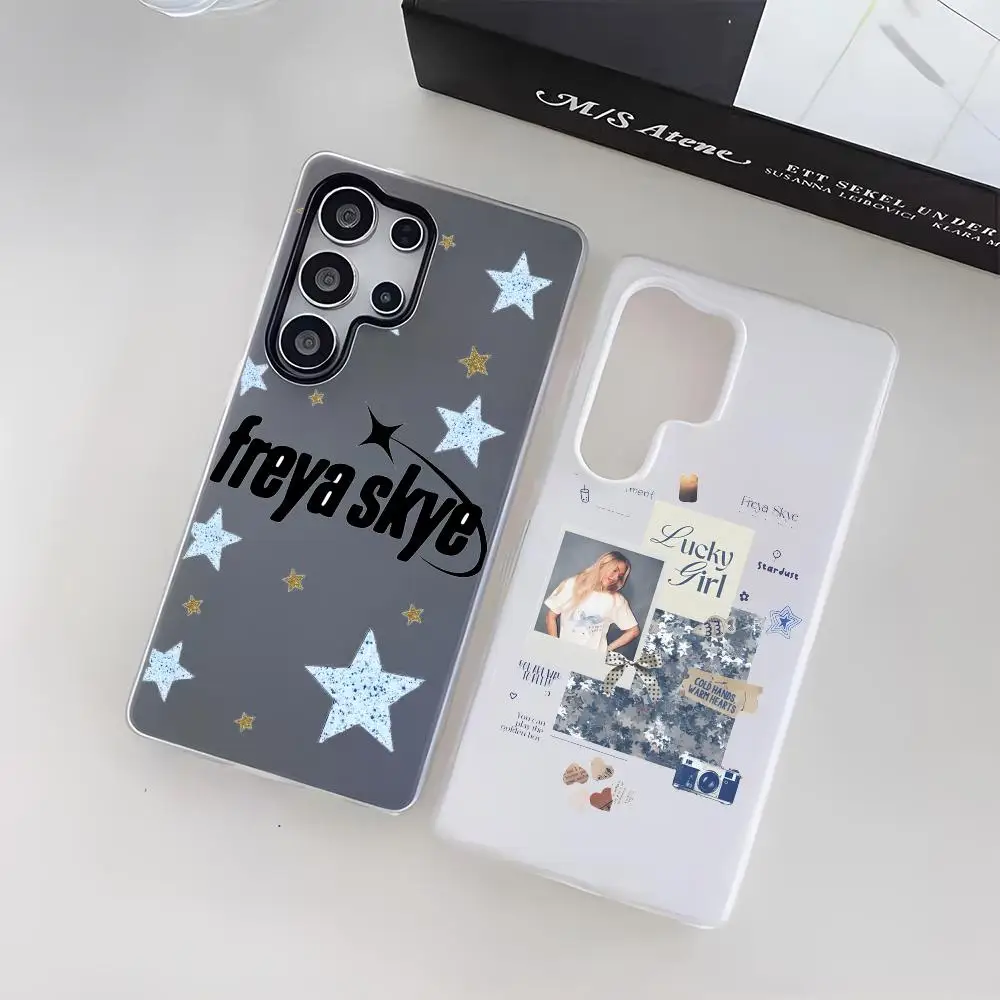 Фото Чехол для телефона Singer F-Freya Skyes для Samsung Galaxy S25 S24 S22 S23 Ultra S21 S20 Plus, матовый, противоударный, мягкий, с эффектом желе №1