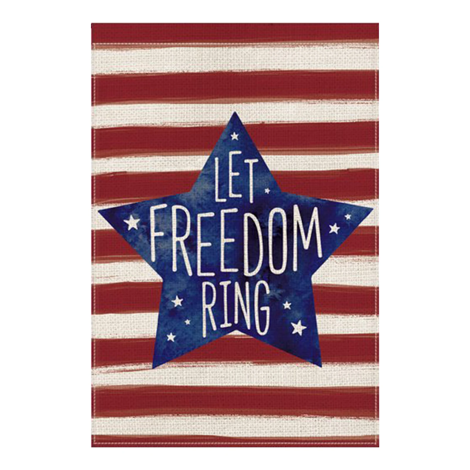 

Подарочный Садовый флаг, домашний декор, двор «Let Freedom», кольцо для наружного дворика, погодозащищенный американский День Независимости, дву...