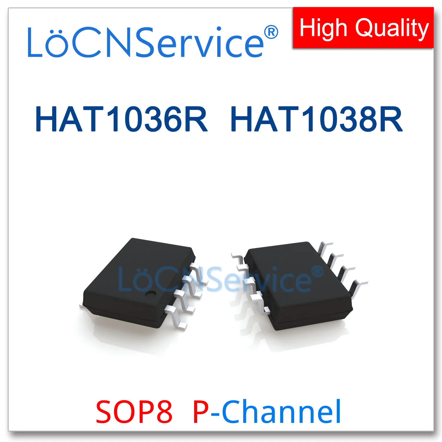 LoCNService 50 шт. 500 шт. SOP8 HAT1036R HAT1038R P-CHANNEL Высококачественная шляпа 1036 1038