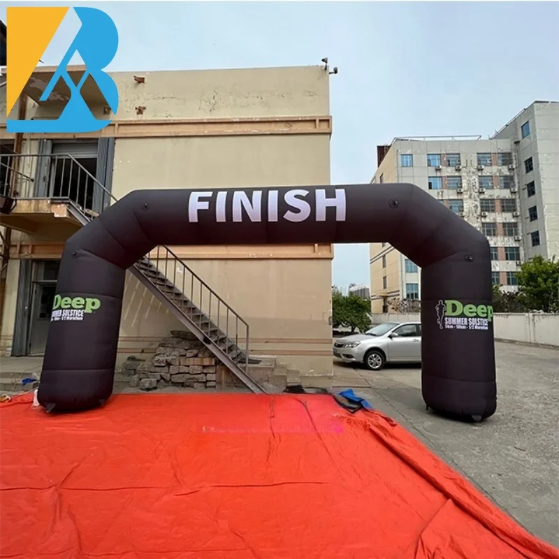 Надувная гоночная арка на заказ гигантская надувная Начальная финишная линия