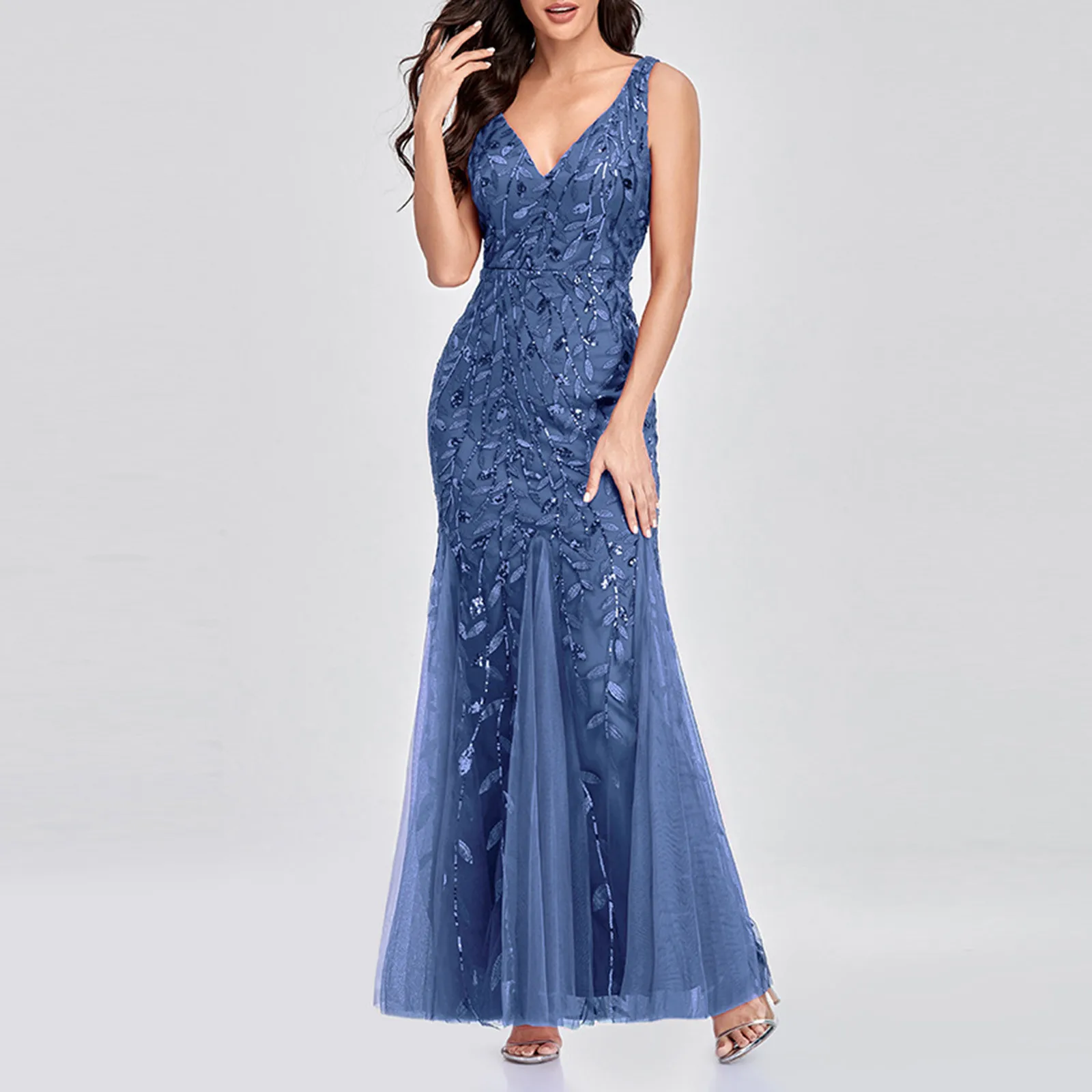 Купить Коктейльное Длинное Платье