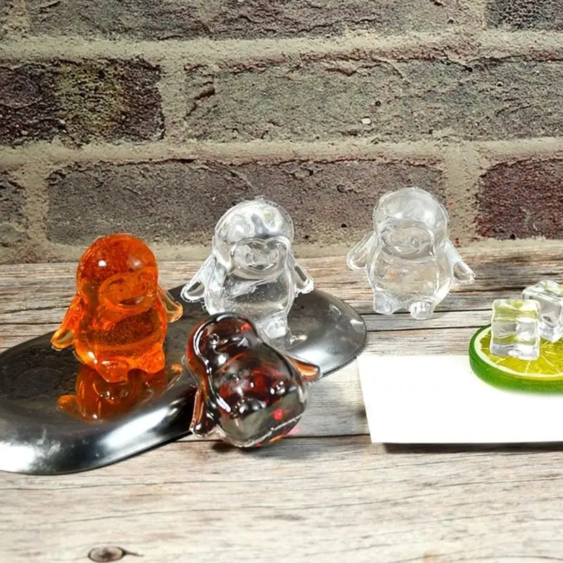 Фото 87HC Lovely Penguins Plood Set Silicone Rovity с крышкой для домашних аксессуаров №4