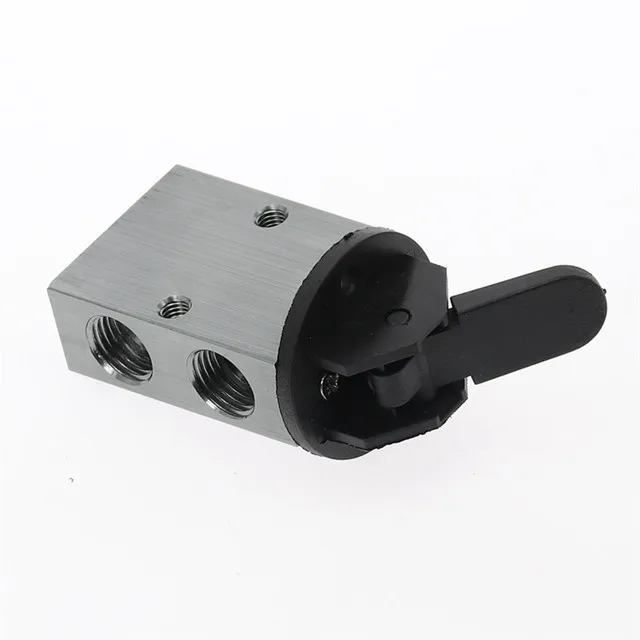 

Φ 2 позиционный 3-сторонний Пневматический Механический клапан PT 1/4 с ручным управлением